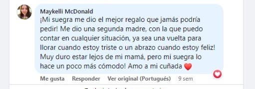 Los suegros de Maykelli.