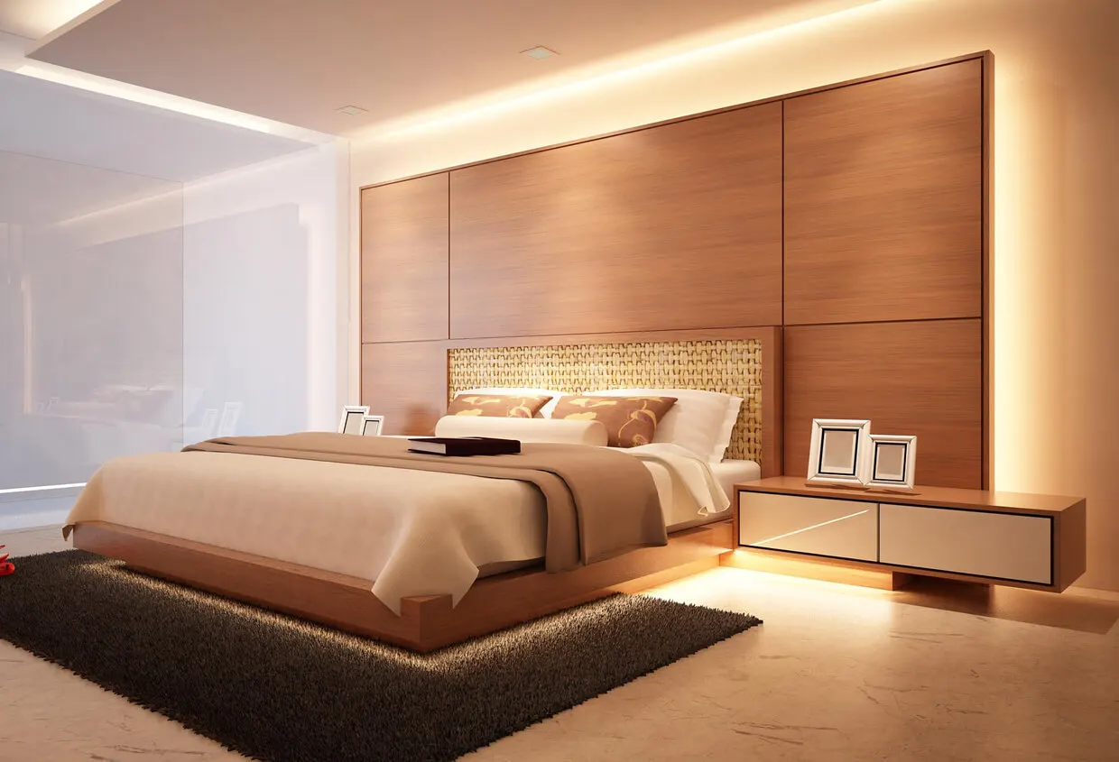 Zwevend bed