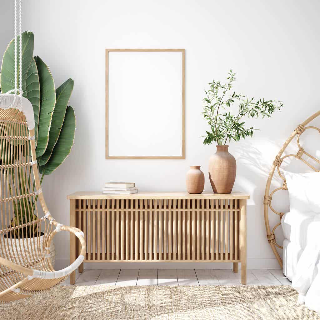 Decorating with wicker