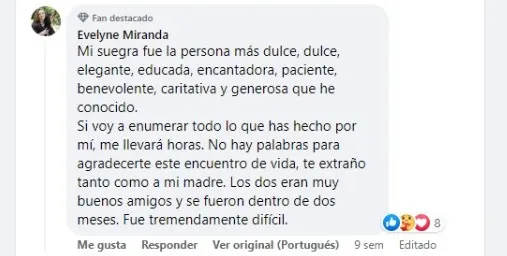 El caso de Evelyne.