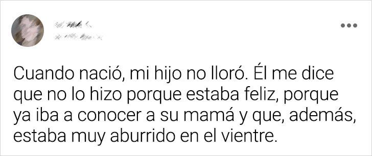 El comentario del hijo de Adry.