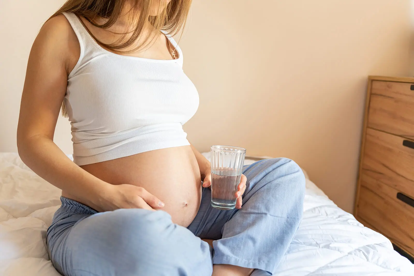 Embarazada con bacteriuria asintomática.