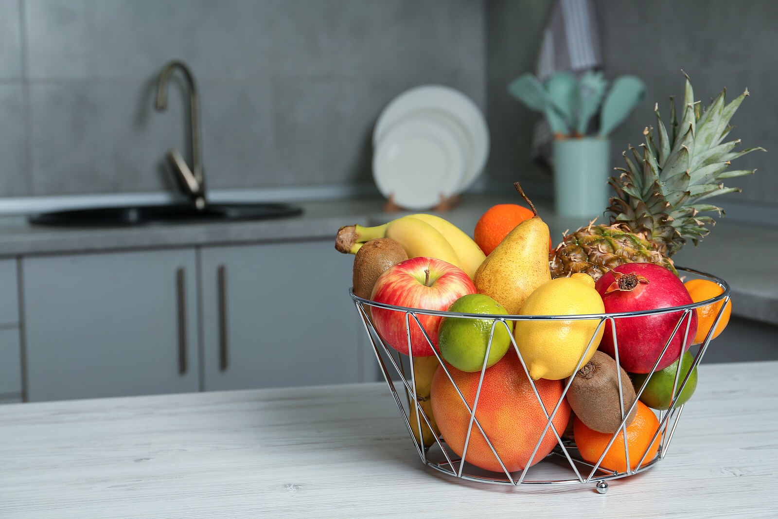Decorate your kitchen in the summer