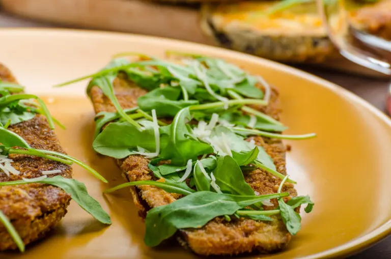 Cómo preparar milanesas de berenjena