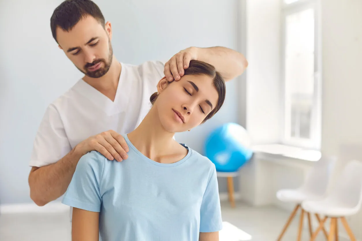 Ostéopathie avec la technique Trust.