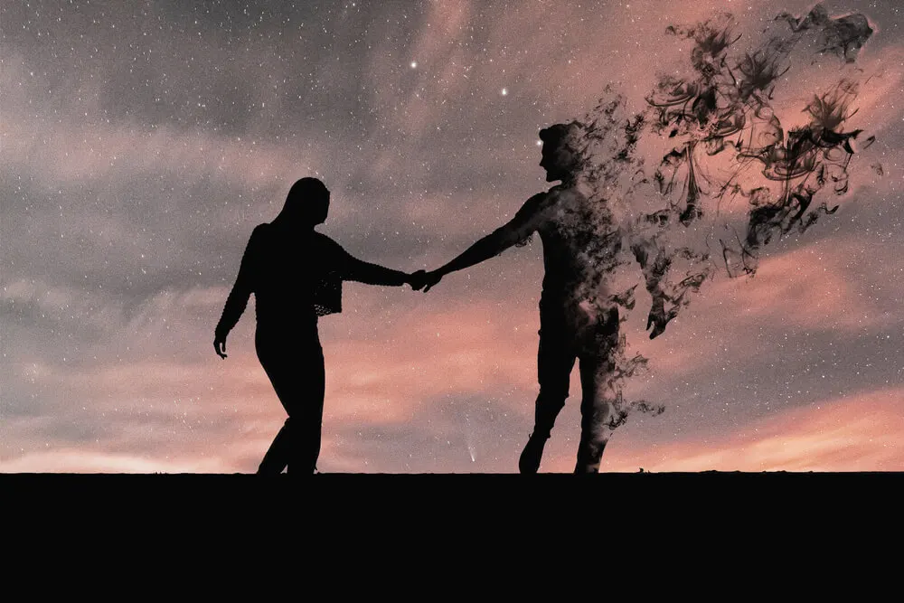 Couple qui se sépare.