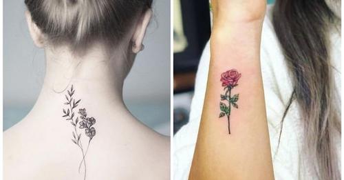 Tatuajes de rosas, diseños muy elegantes - Mejor con Salud