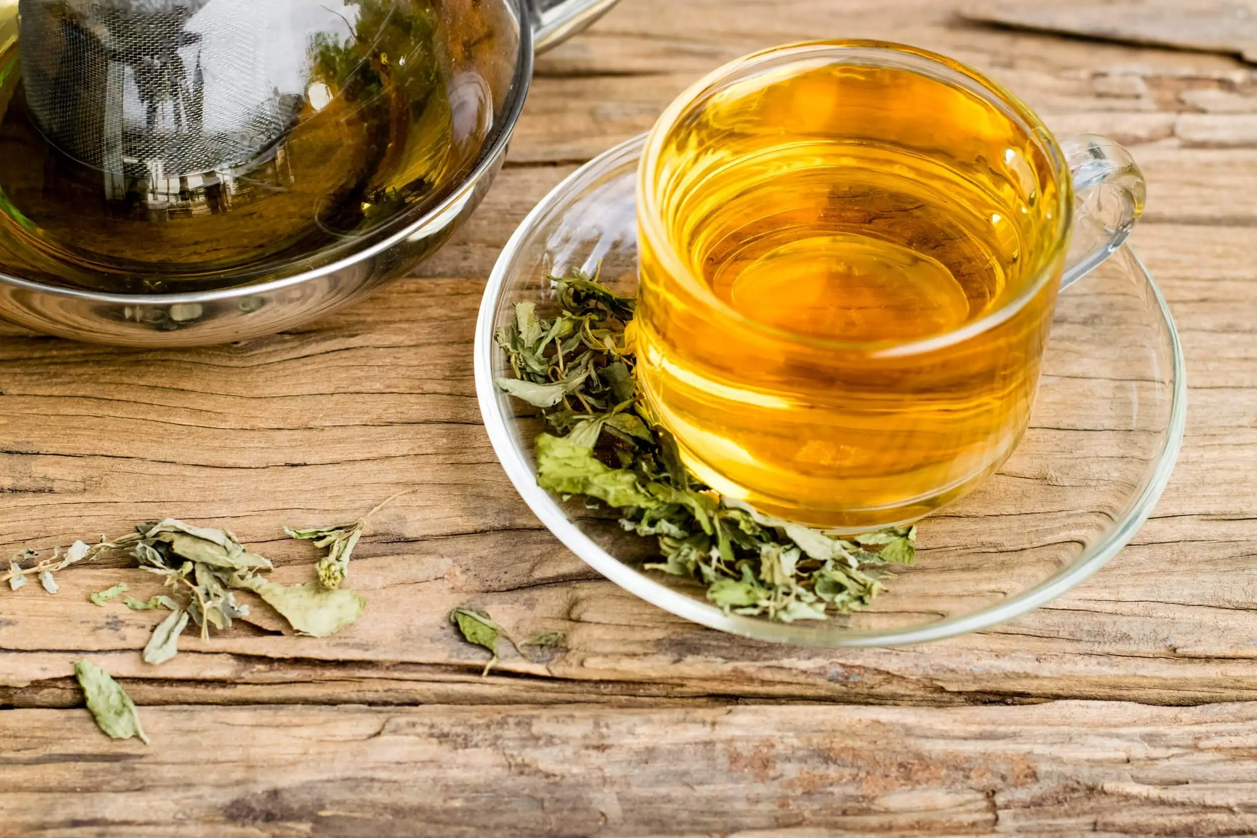 El té verde también se usa para la piel.