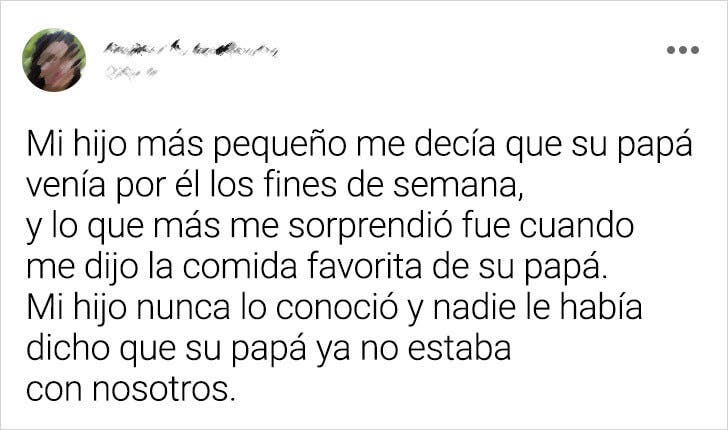 Uno de los comentarios más sorprendentes.