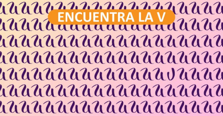 Test: ¿eres capaz de encontrar la letra distinta en menos de 5 segundos?