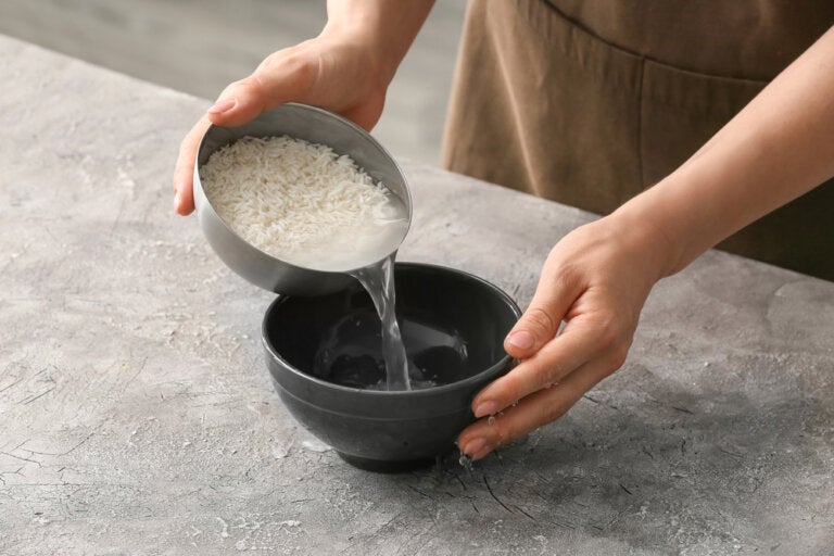 ¿Por qué es bueno utilizar agua de arroz para las plantas?