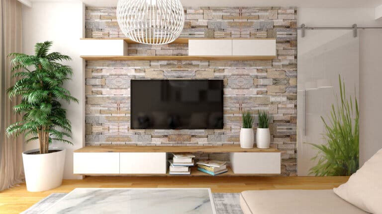 Cómo decorar la pared de la TV