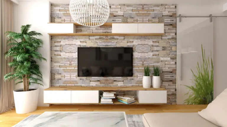 Cómo decorar la pared de la TV