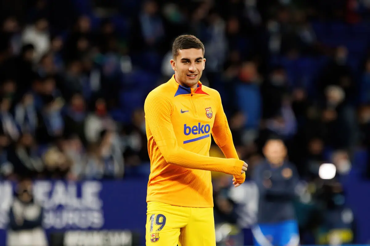 Ferrán Torres podczas meczu