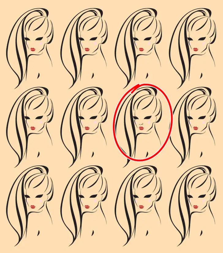 Réponse différente de la femme.