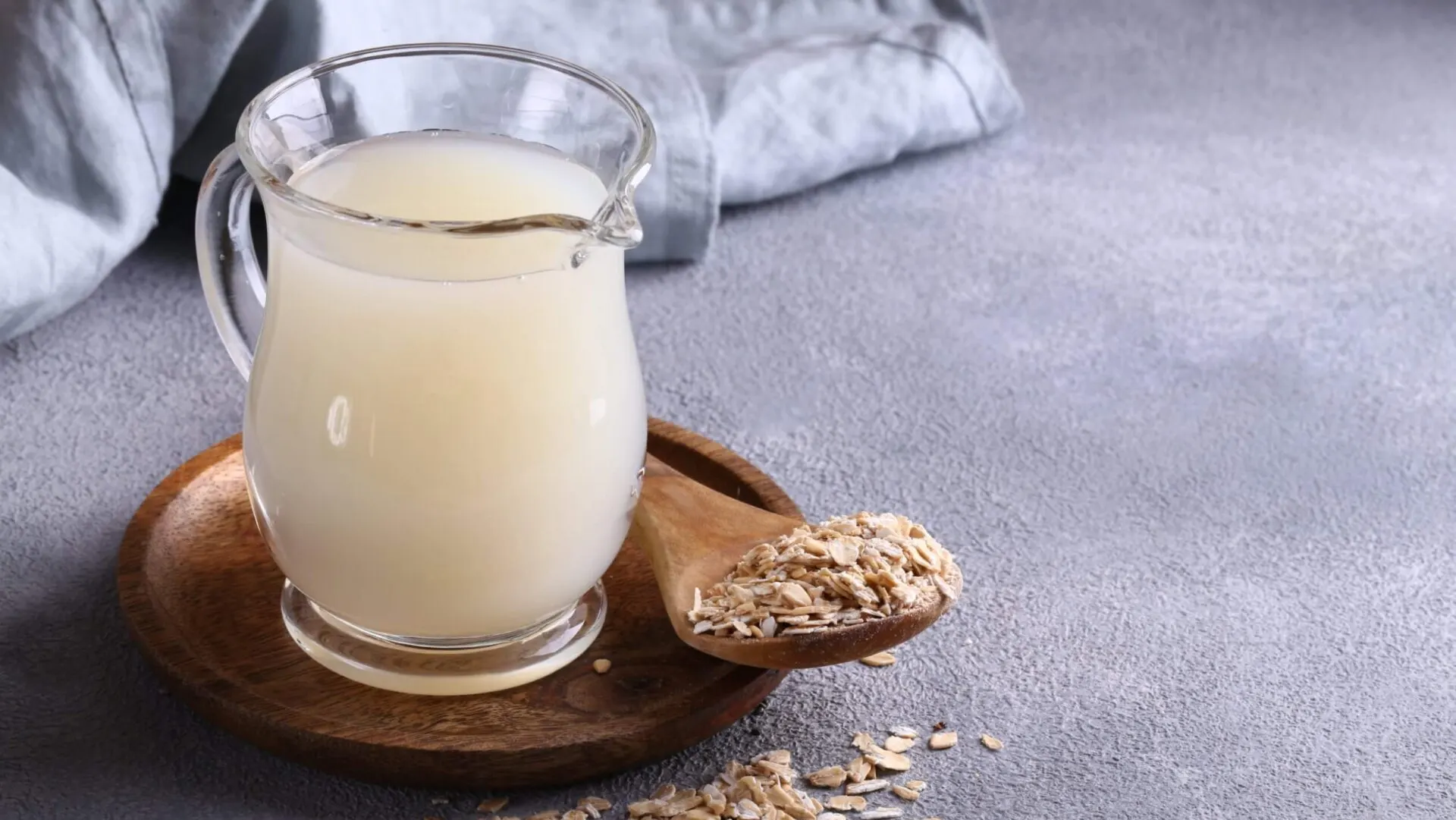 Leche de avena para el SII.