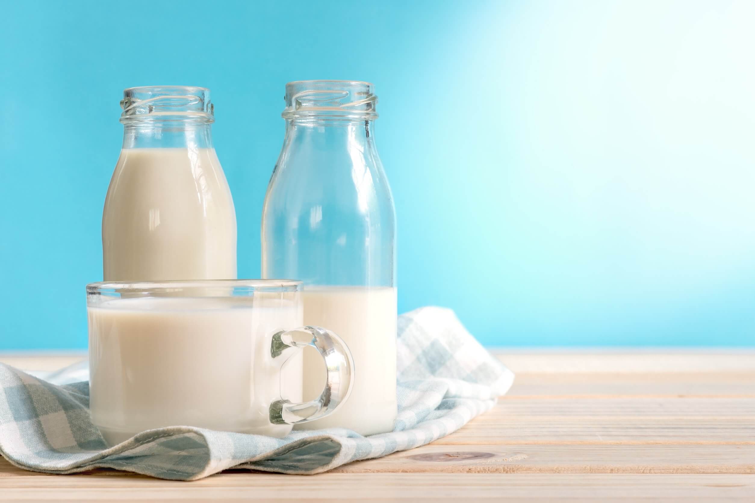 La dieta para el acné no incluye lácteos