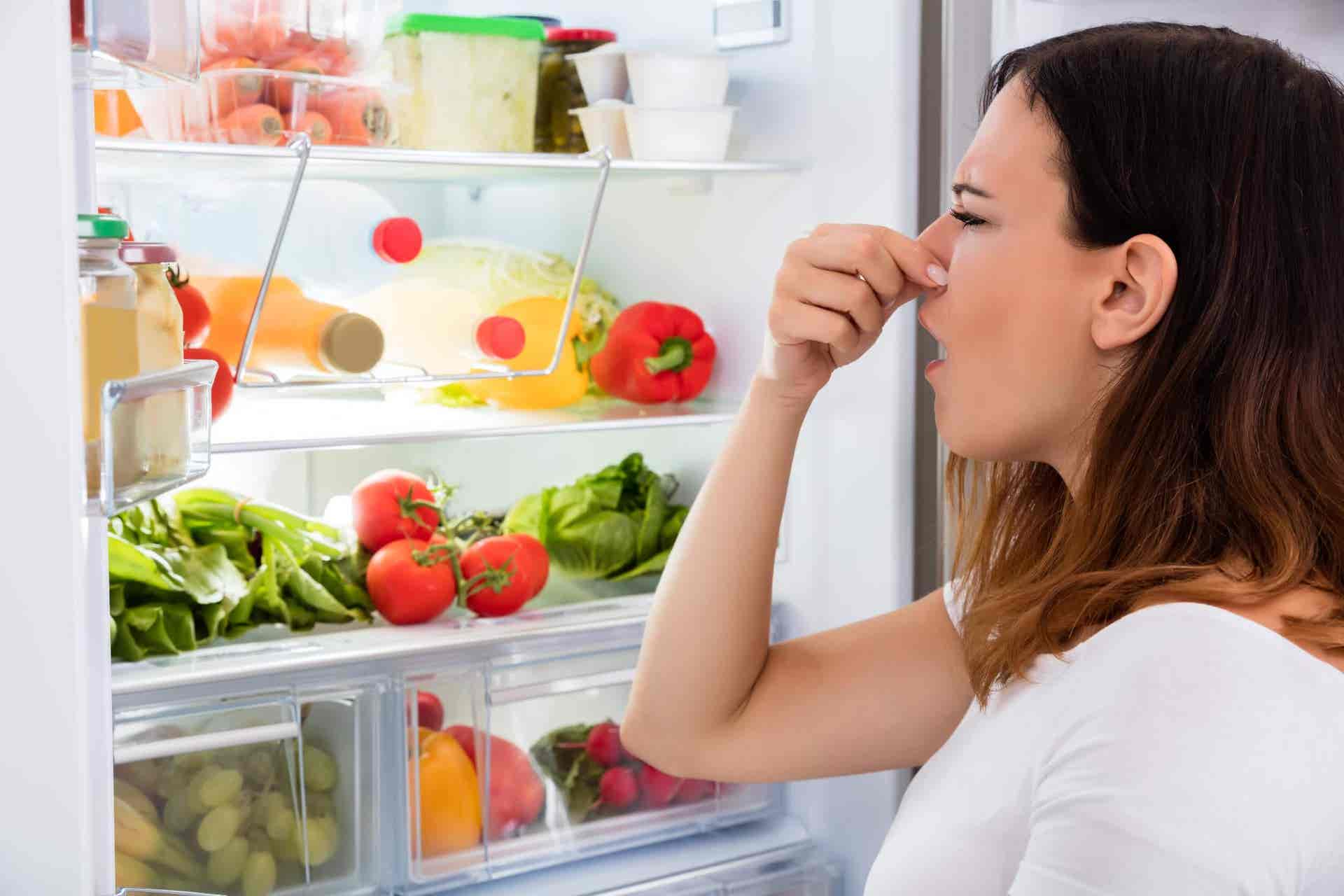 ¿Por qué se genera mal olor en el refrigerador?