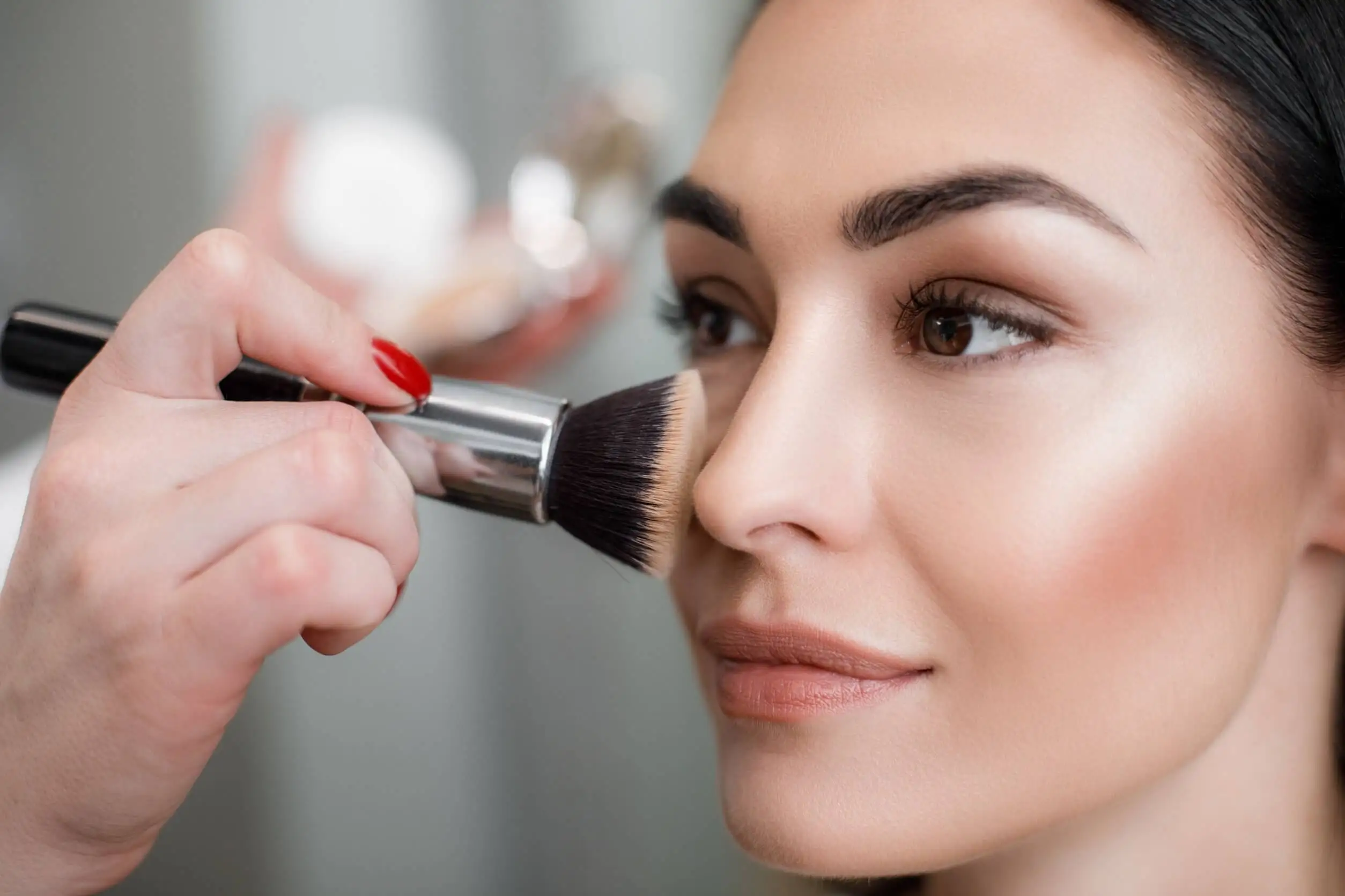 visagism and red blush