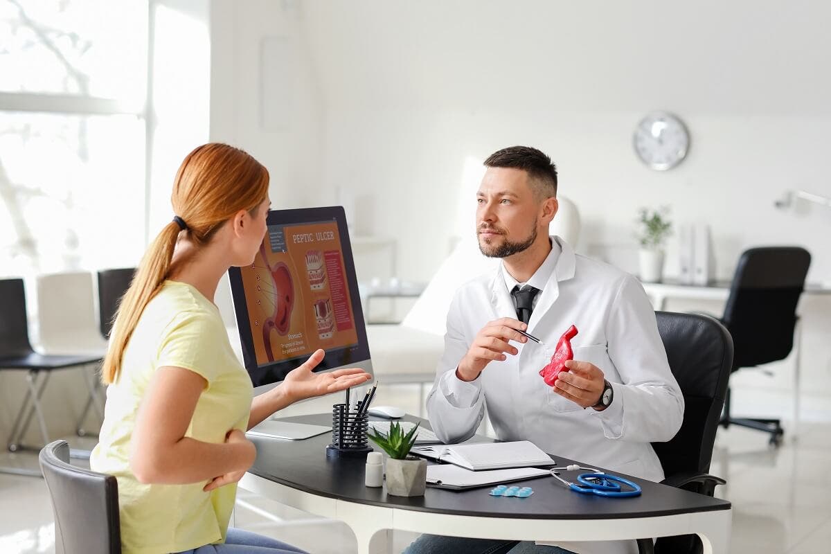 En gastrektomisert pasient