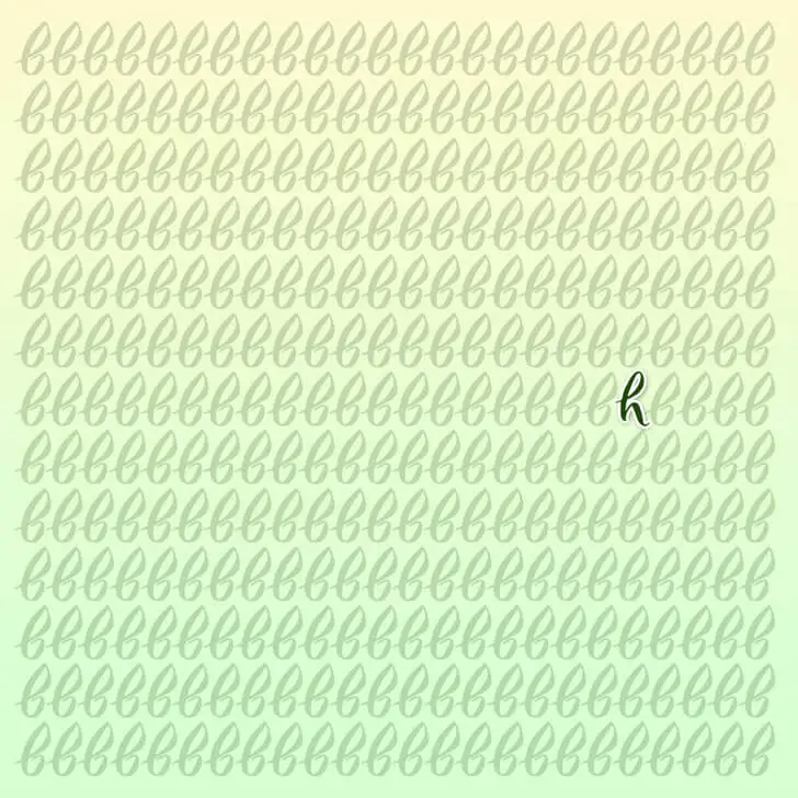 Respuesta de ahí hay una h.