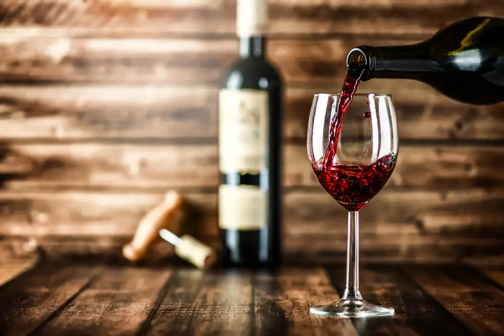 Copa de vino.