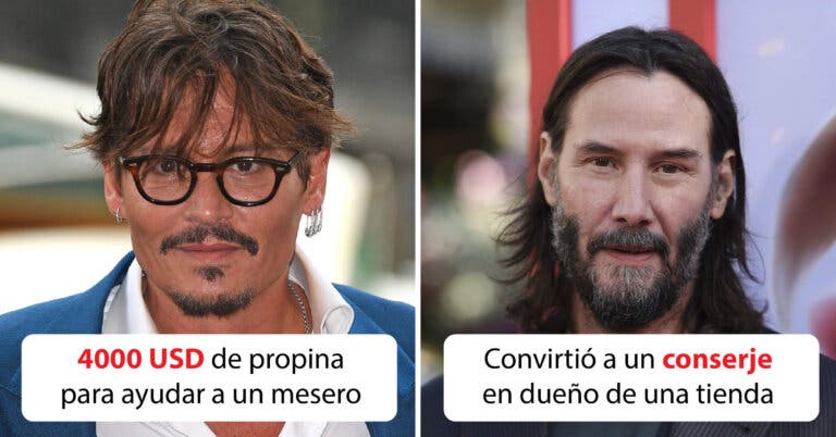 Famosos siendo héroes no solo en las películas, sino también en la vida real