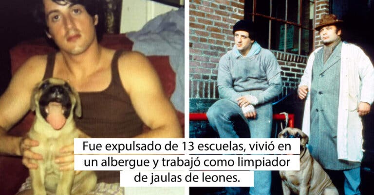 Sylvester Stallone nunca dejó de creer en sí mismo y a pesar de los momentos difíciles, cumplió su sueño de hacer cine