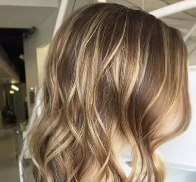 Brown and Blonde.