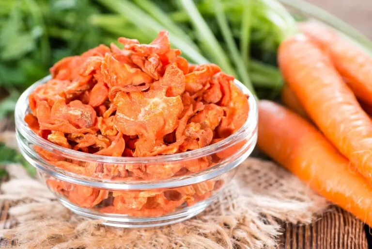 «Chips» de zanahoria y más verduras en freidora de aire