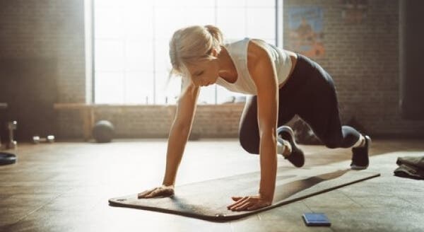 Fer à grimper, idéal pour le bas-ventre.