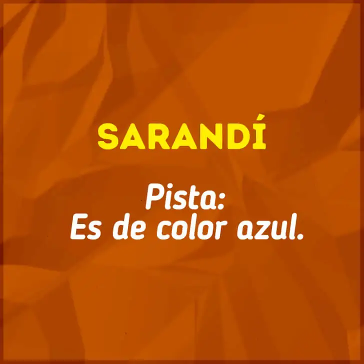 El reto de la sardina.