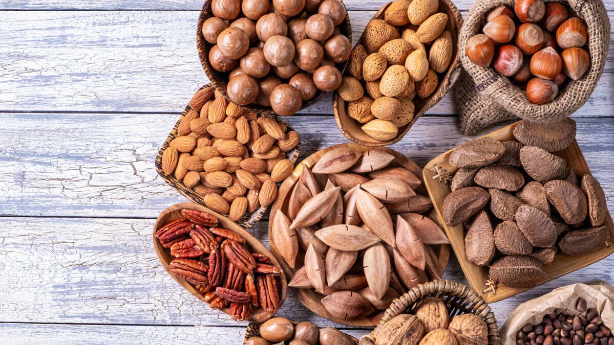 Frutos secos para el metabolismo.