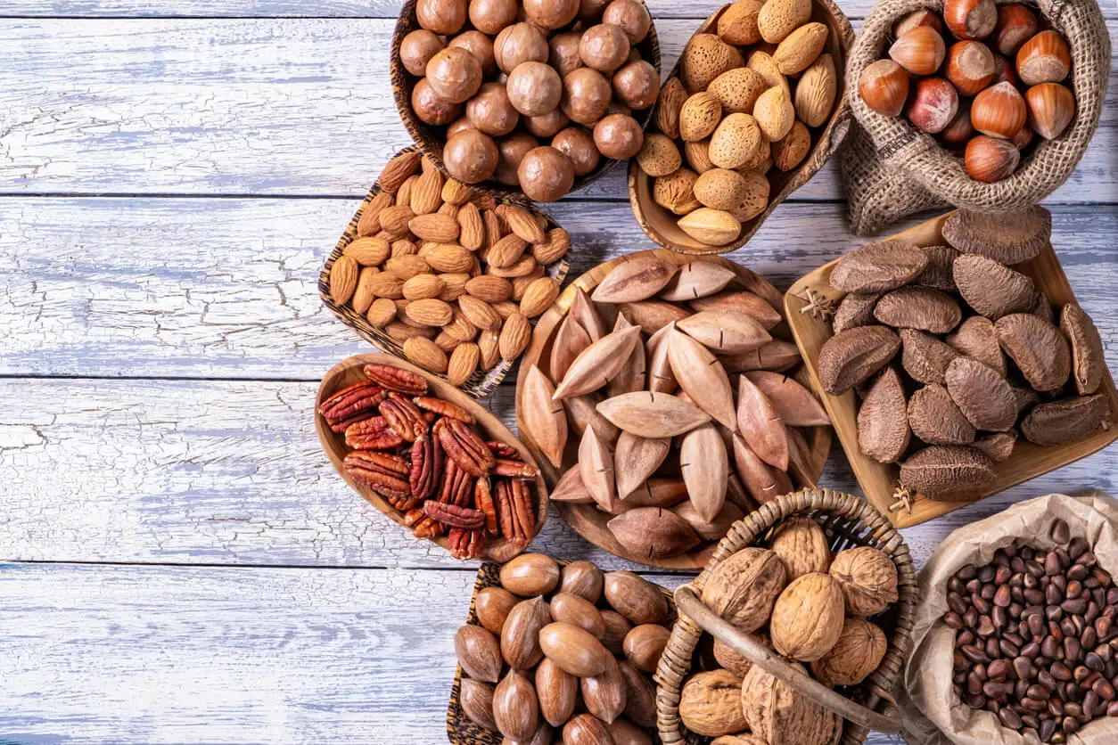 Pili nuts and other nuts.