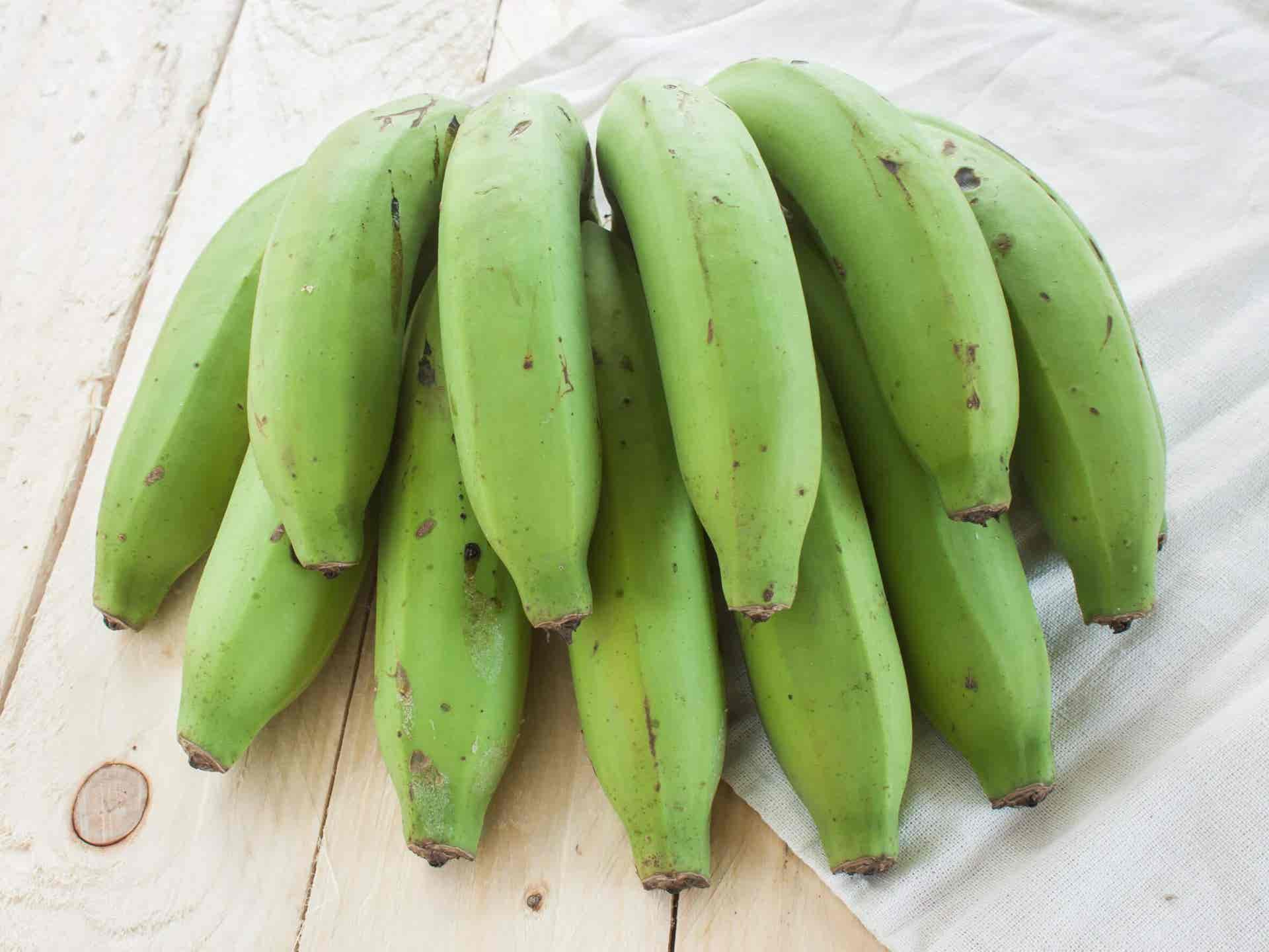 Biomasa de plátano verde: beneficios y cómo se prepara