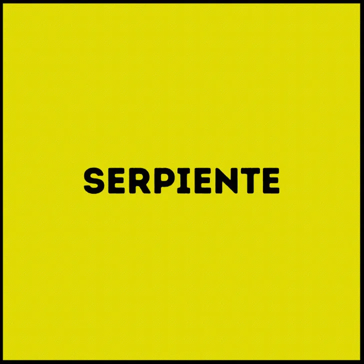 La respuesta de la serpiente.