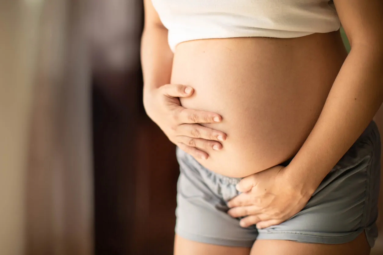 Várices vulvares como bultos en la vagina.