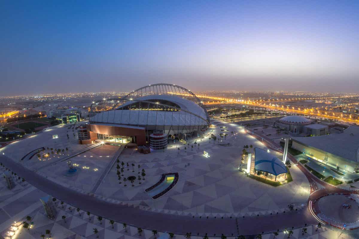 Temperaturen bei der Fußball-WM - Stadion in Katar