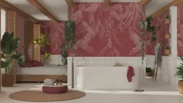 3 pasos para colocar papel pintado sobre azulejos