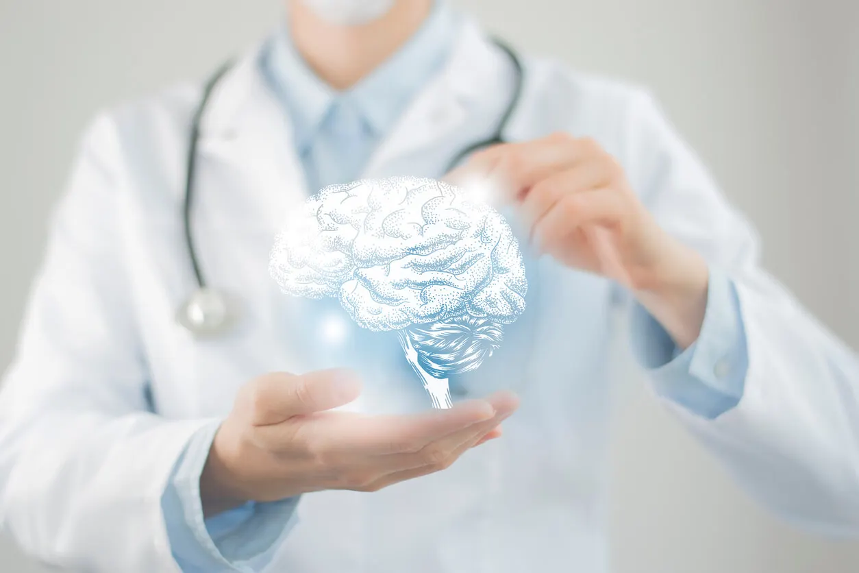 Médico en una unidad de ictus.
