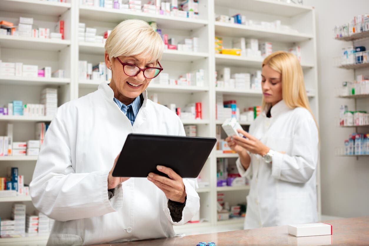 Conseil virtuel dans une pharmacie en ligne.