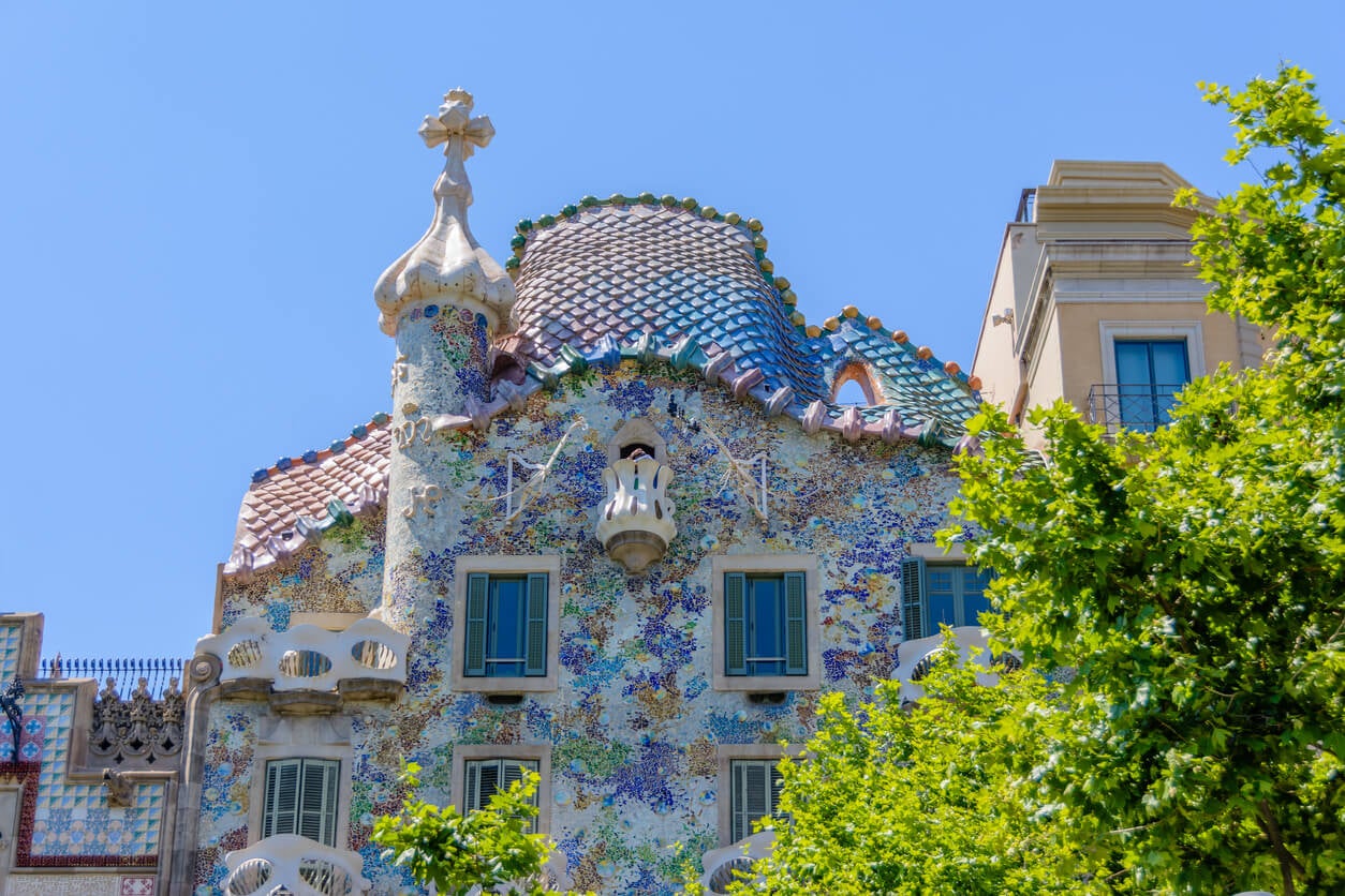 La Casa Batlló est de l'art nouveau.