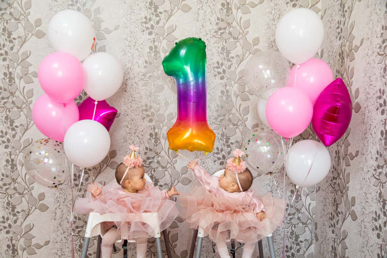 9 ideas para celebrar el cumpleaños de tus gemelos