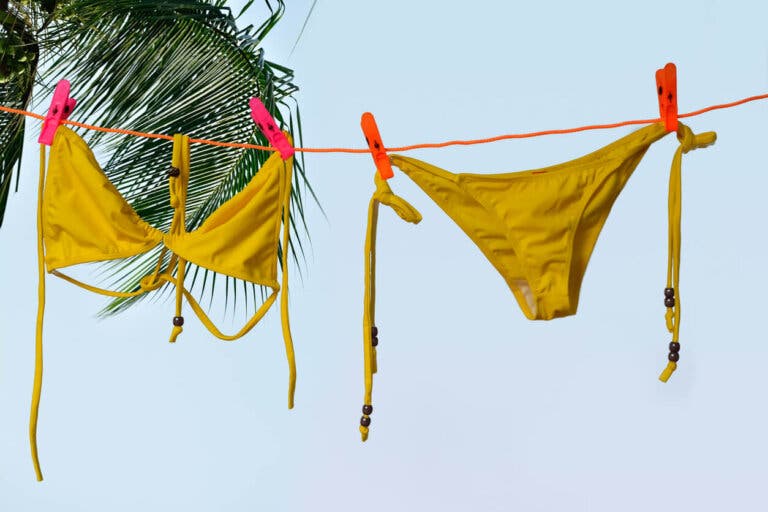 ¿Cómo lavar los bikinis para que duren más tiempo?