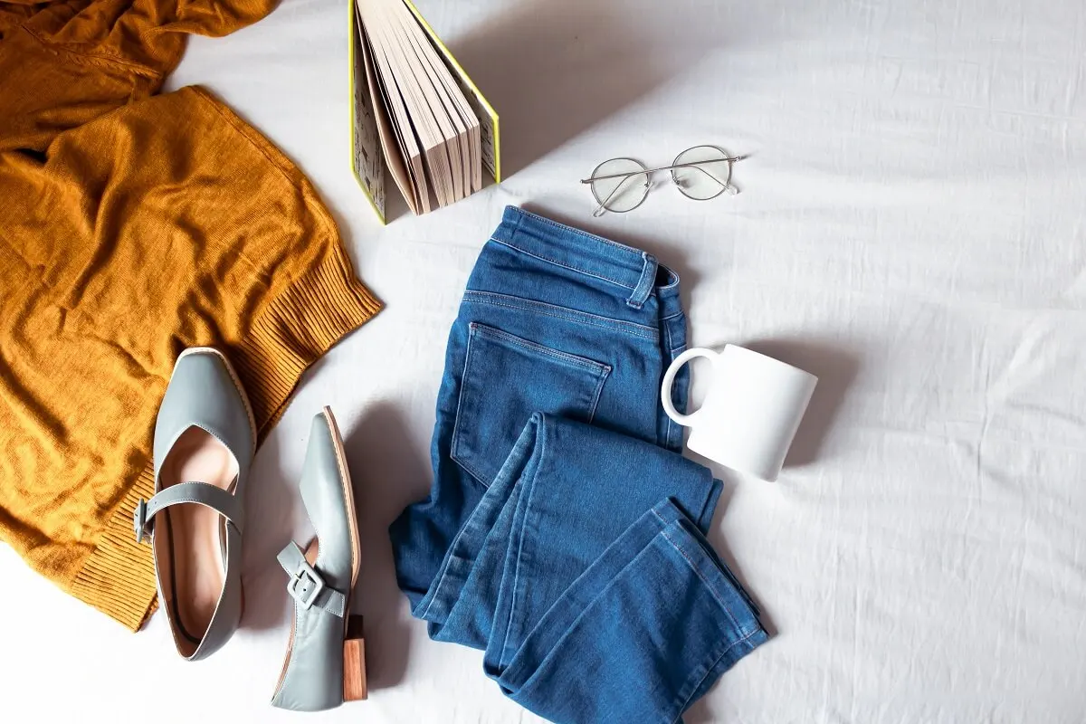 Der ästhetische Stil - Jeans und Schuhe