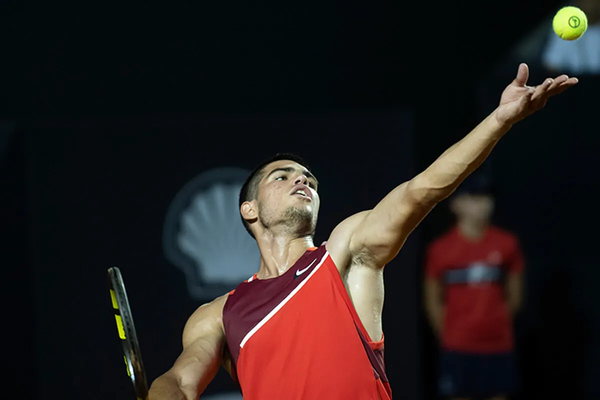 Tenisista Carlos Alcaraz