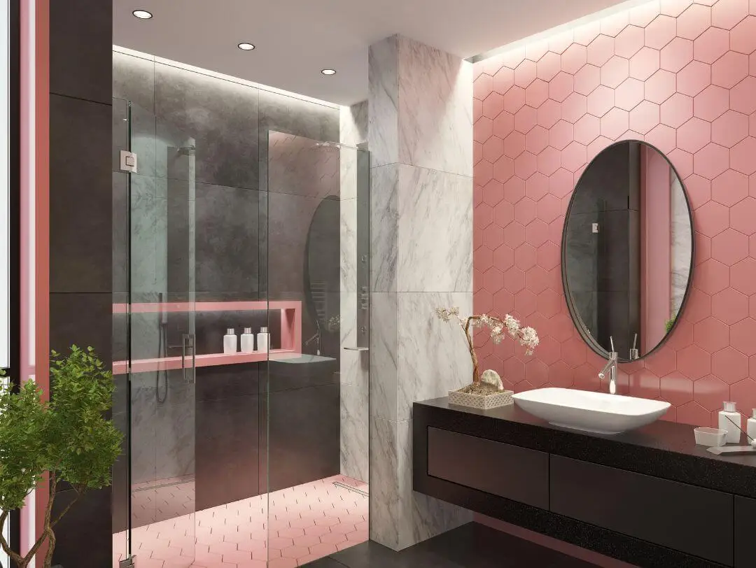 Baños con azulejos.