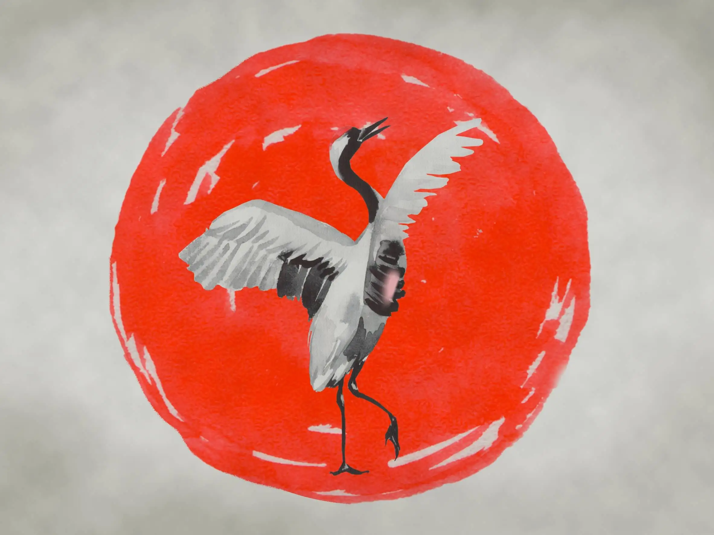 Símbolos principales del Feng Shui: Grulla.