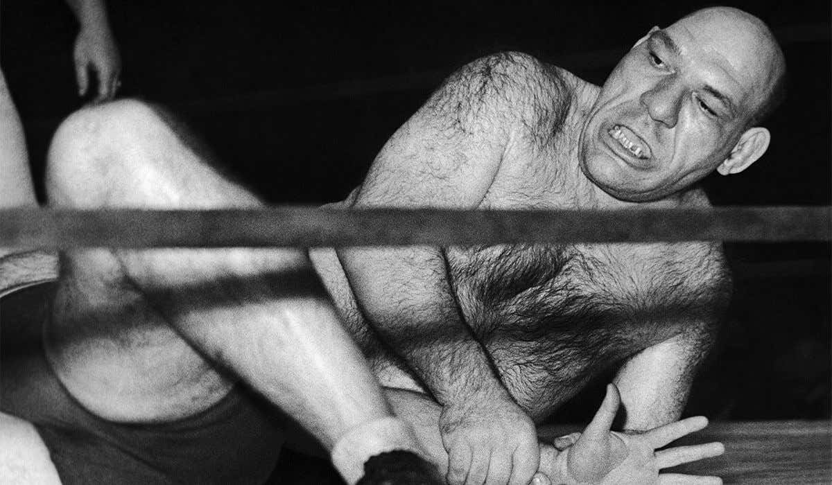 Maurice Tillet en lucha libre