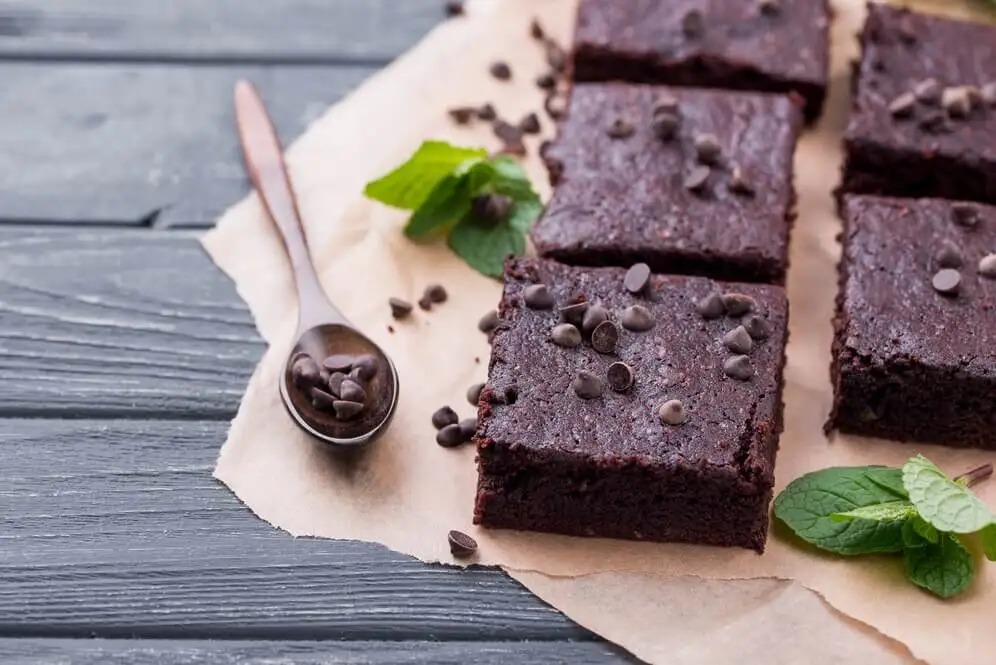 Brownie sin gluten.